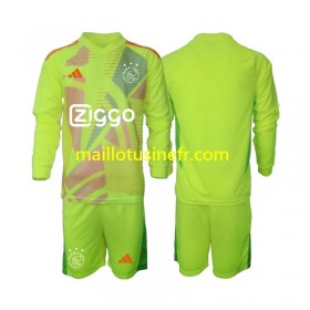 Maillot de Foot Ajax Amsterdam Gardien Troisième 2024-25 Manches Longues - Enfant